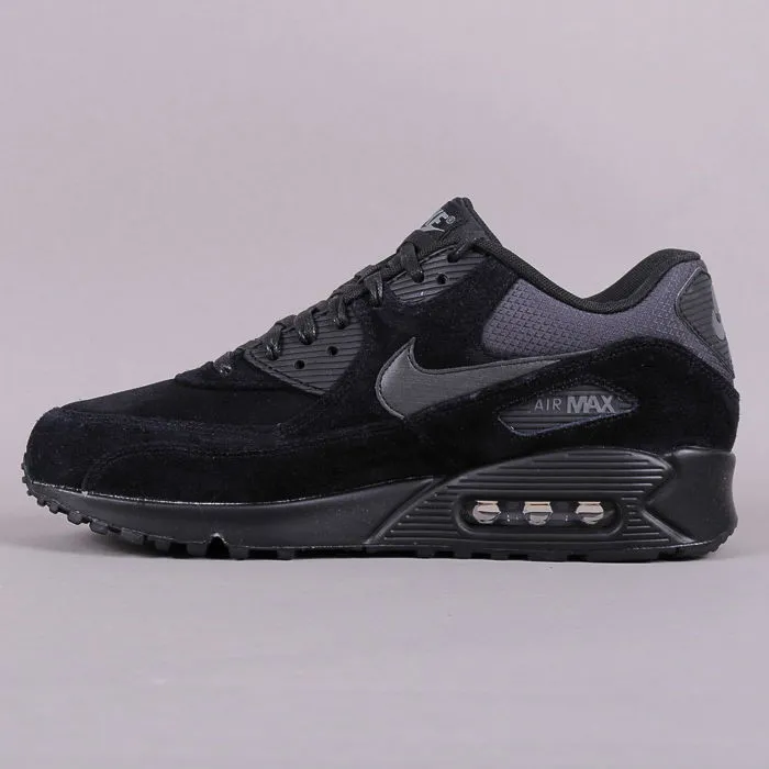 Nike Air Max 90 Premium "Black Dark Charcoal"