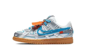 Nike Air Rubber Dunk Off-White University Blue (PS)