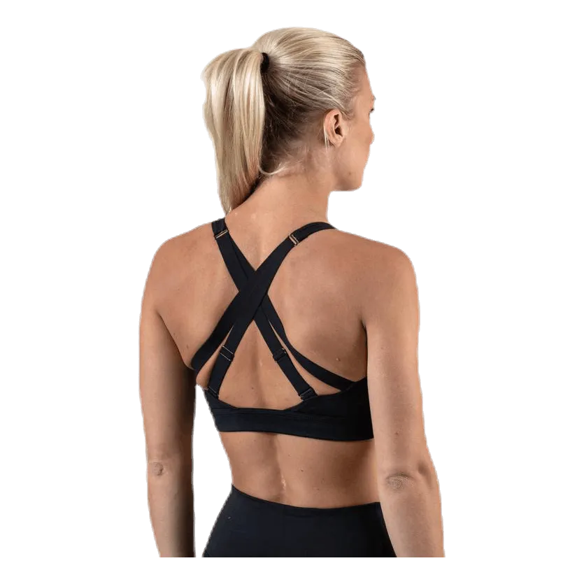 Nike Impact Strappy Bra GRX White/Black