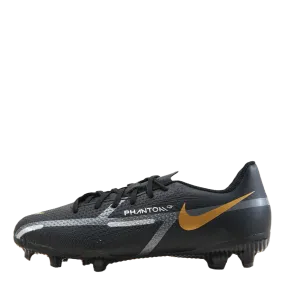 Nike Nike Junior. Phantom Gt2 Academy F Black/mtlc Dark Grey-metallic