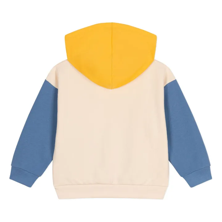 Petit Bateau Sudadera con capucha Colorblock | Beige