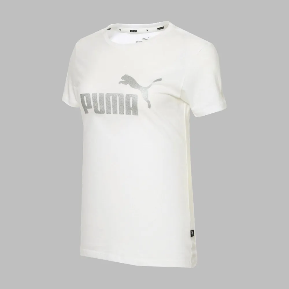 Playera Puma Essentials Metallic Mujer