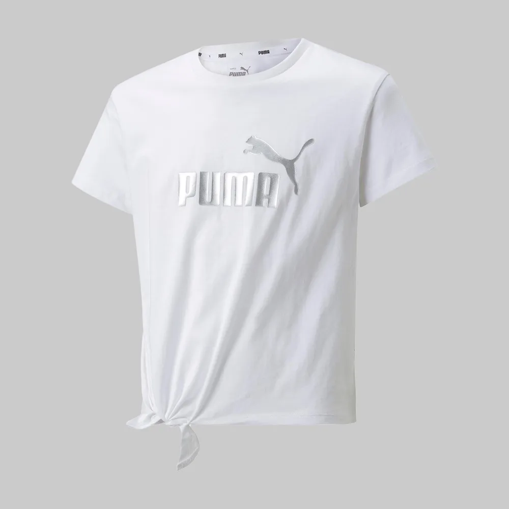 Playera Puma Logo Knotted Joven