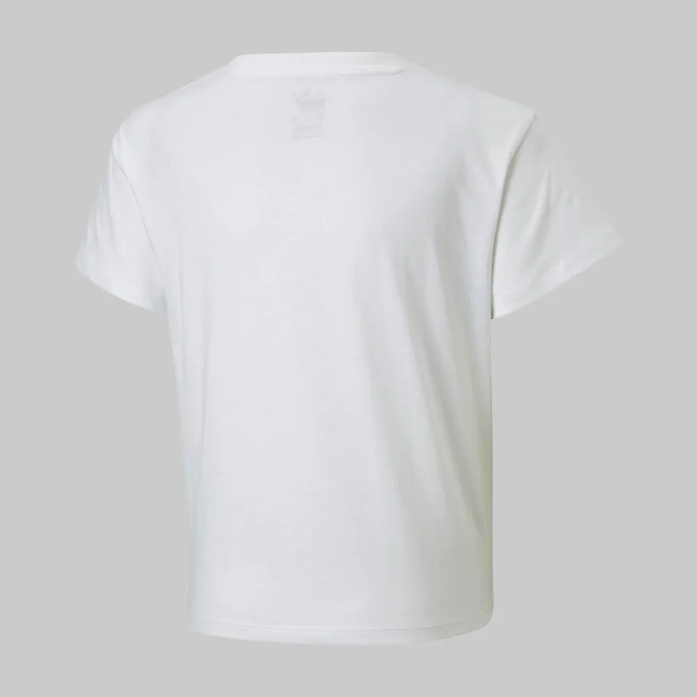 Playera Puma Logo Knotted Joven