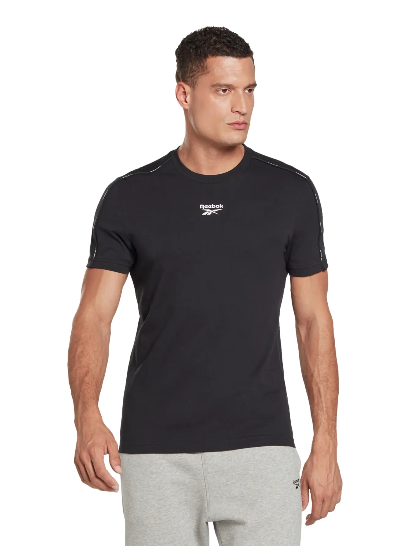 Playera Reebok Wor Piping Para Hombre