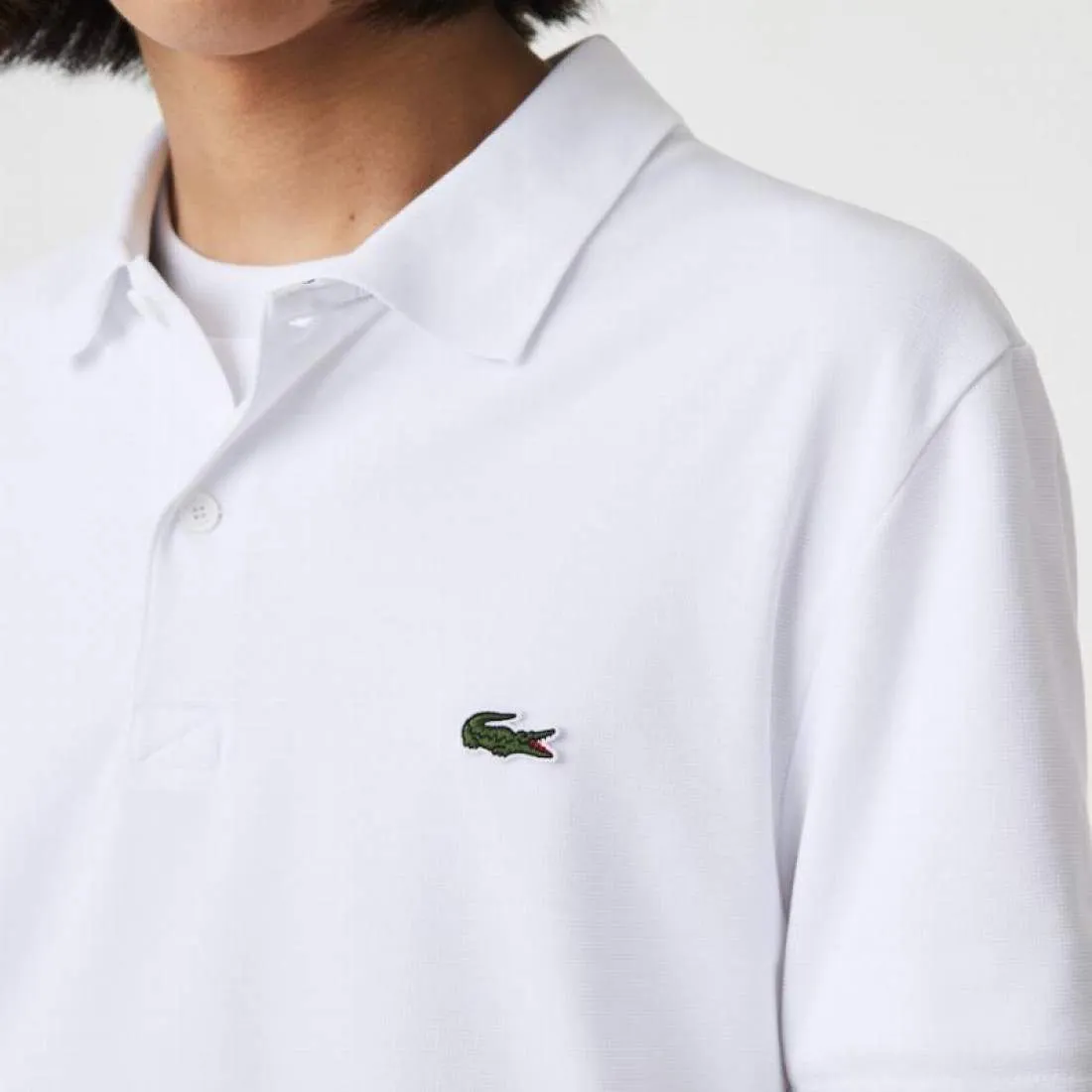 Polo Lacoste Regular Fit Blanco | LACOSTE