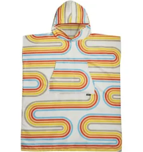 Poncho de camerino PACKTOWL PT Poncho (Retro Curve)