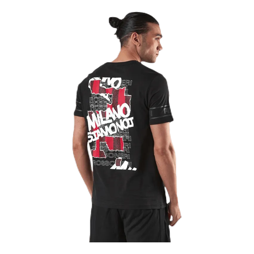 Puma AC Milan Culture Tee II Black