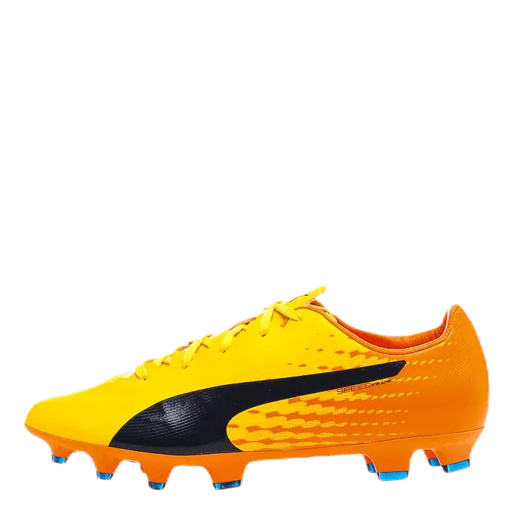 Puma evoSpeed 17 SL S FG Jr Orange/Black/Red