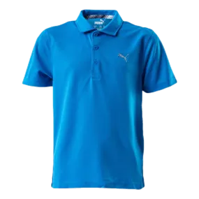 Puma Golf Boys Essential Polo Blue