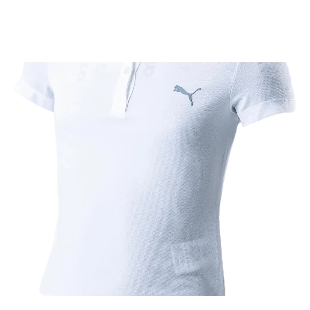 Puma Golf Girls Essential Polo White