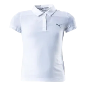 Puma Golf Girls Essential Polo White