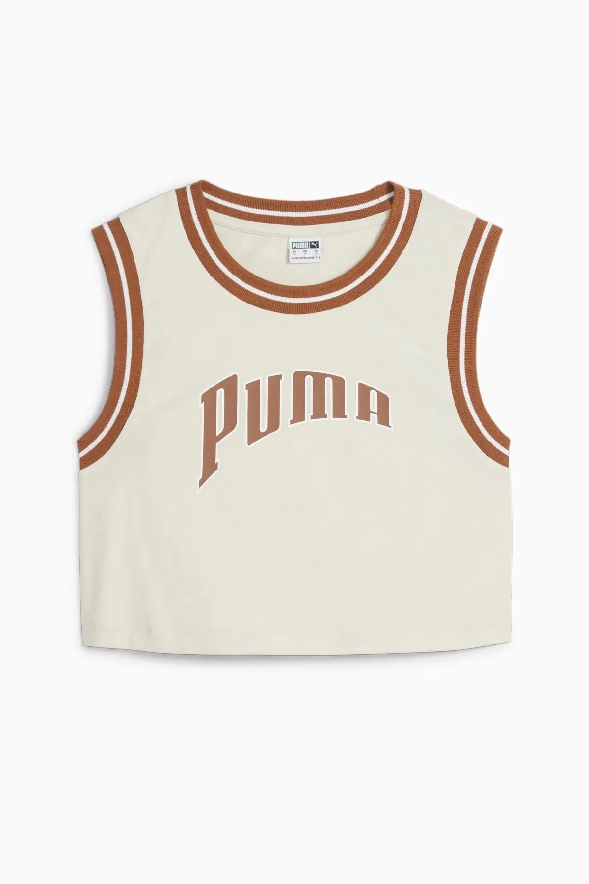 PUMA GRAPHIC CROPPED TEE