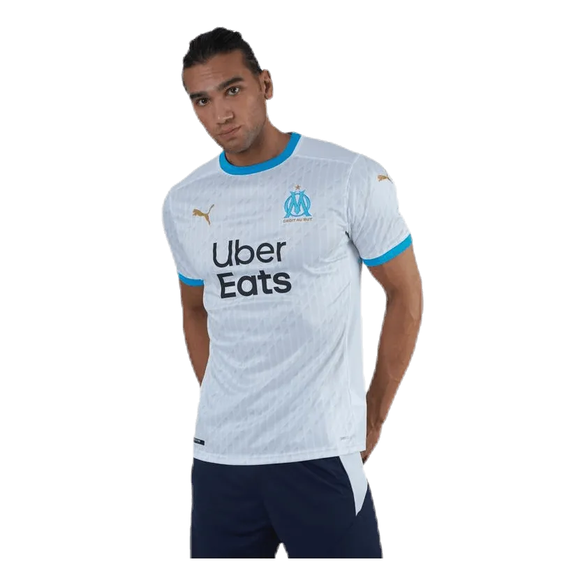 Puma Olympique Marseille Home Shirt Replica Blue/White