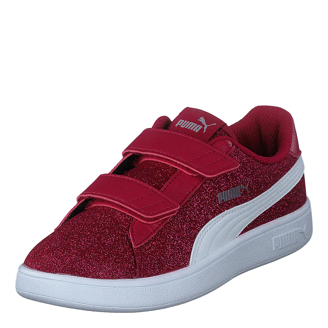 Puma Puma Smash V2 Glitz Glam V Ps Persian Red-puma White