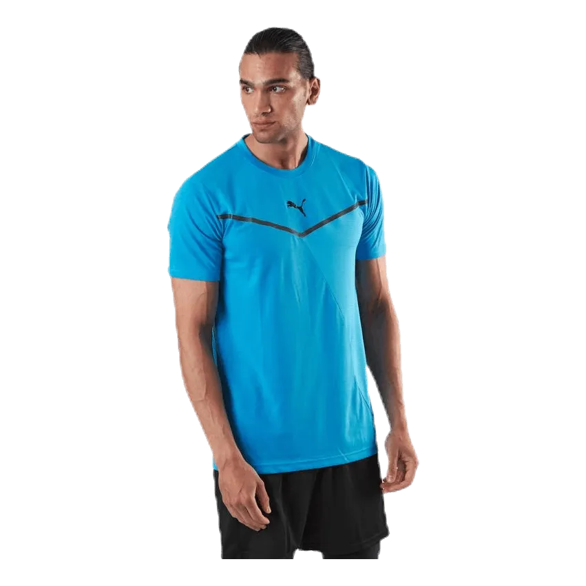 Puma Train Thermo R+ BND Short Sleeve Tee Blue