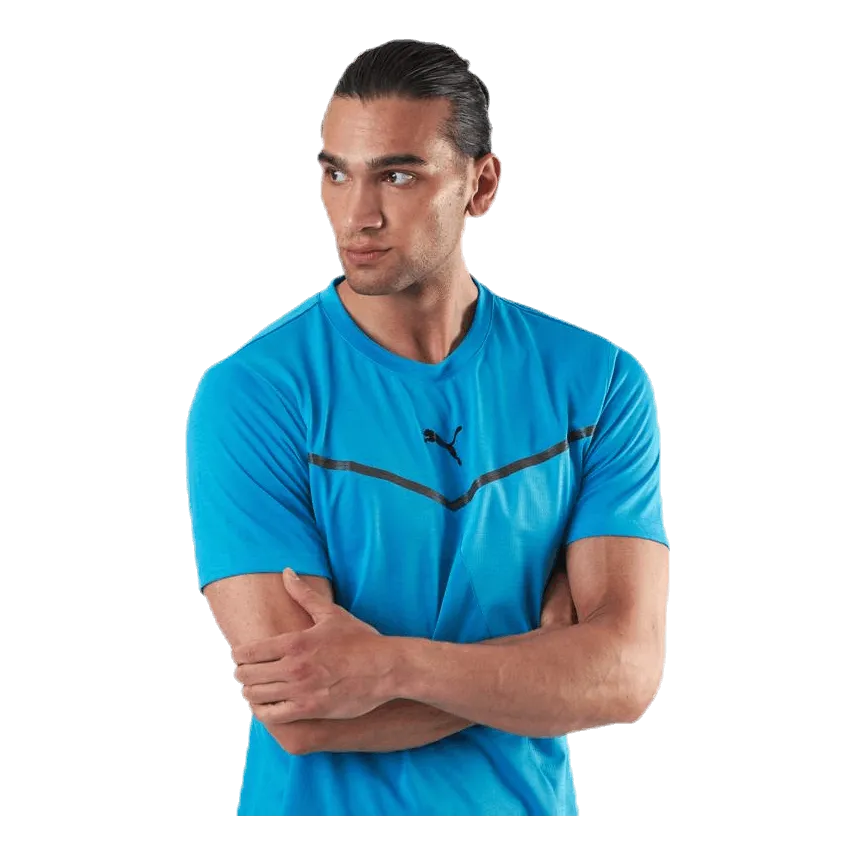 Puma Train Thermo R+ BND Short Sleeve Tee Blue