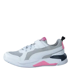 Puma X-ray Ac Ps White-grayviol-sachetpink-peac