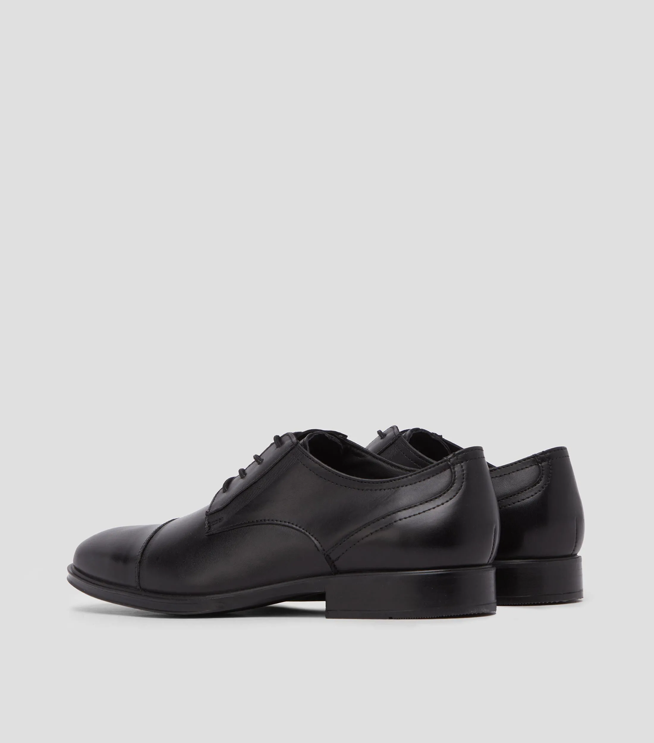 Quirelli Zapatos de Vestir Derby negros en piel Hombre