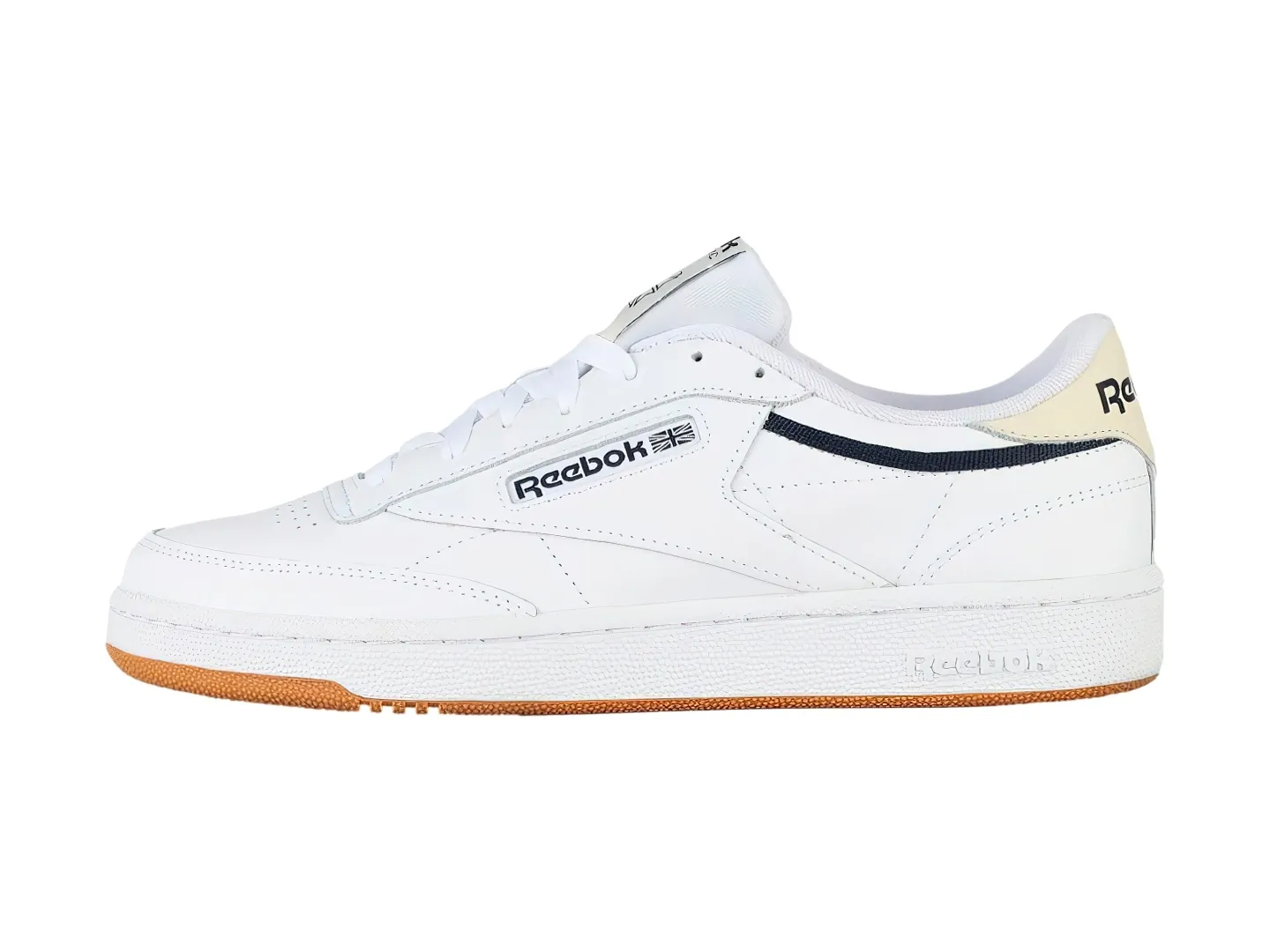 Reebok 100 033187 2694 Cloud White / Alabaster / Reebok Rubber Gum Club C 85 25