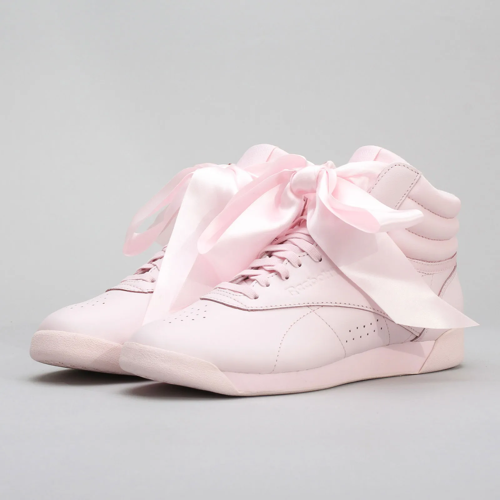 Reebok Freestyle High Satin Bow