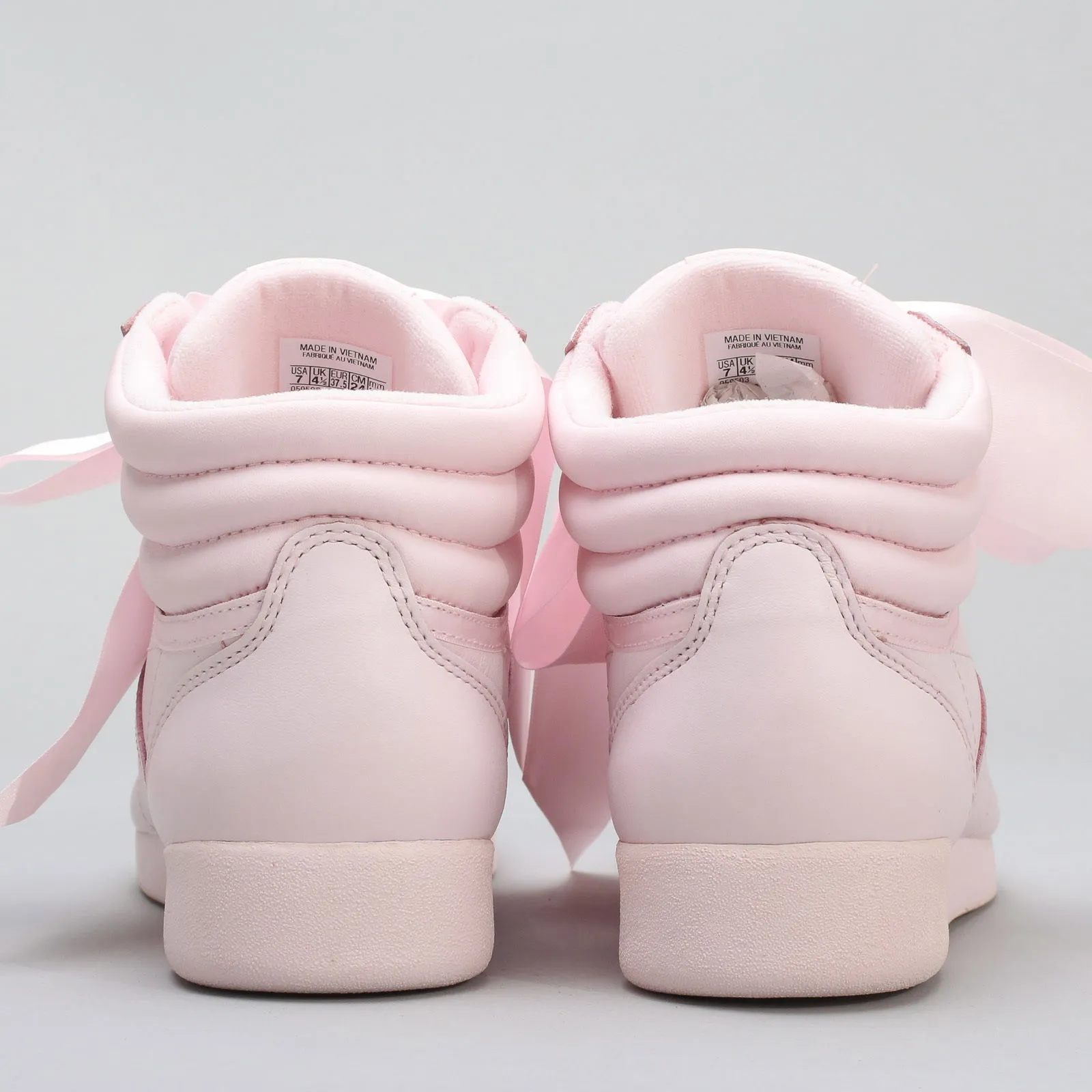 Reebok Freestyle High Satin Bow