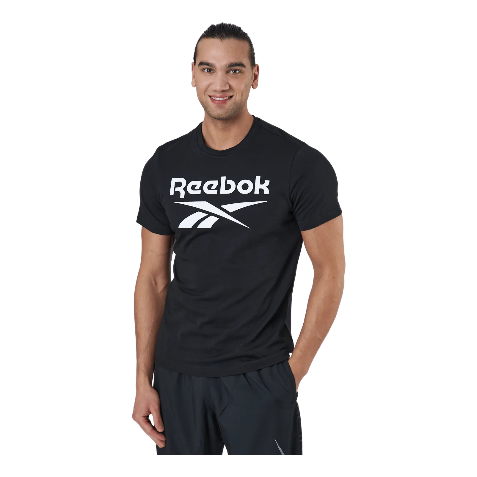 Reebok Ri Big Logo Tee Black