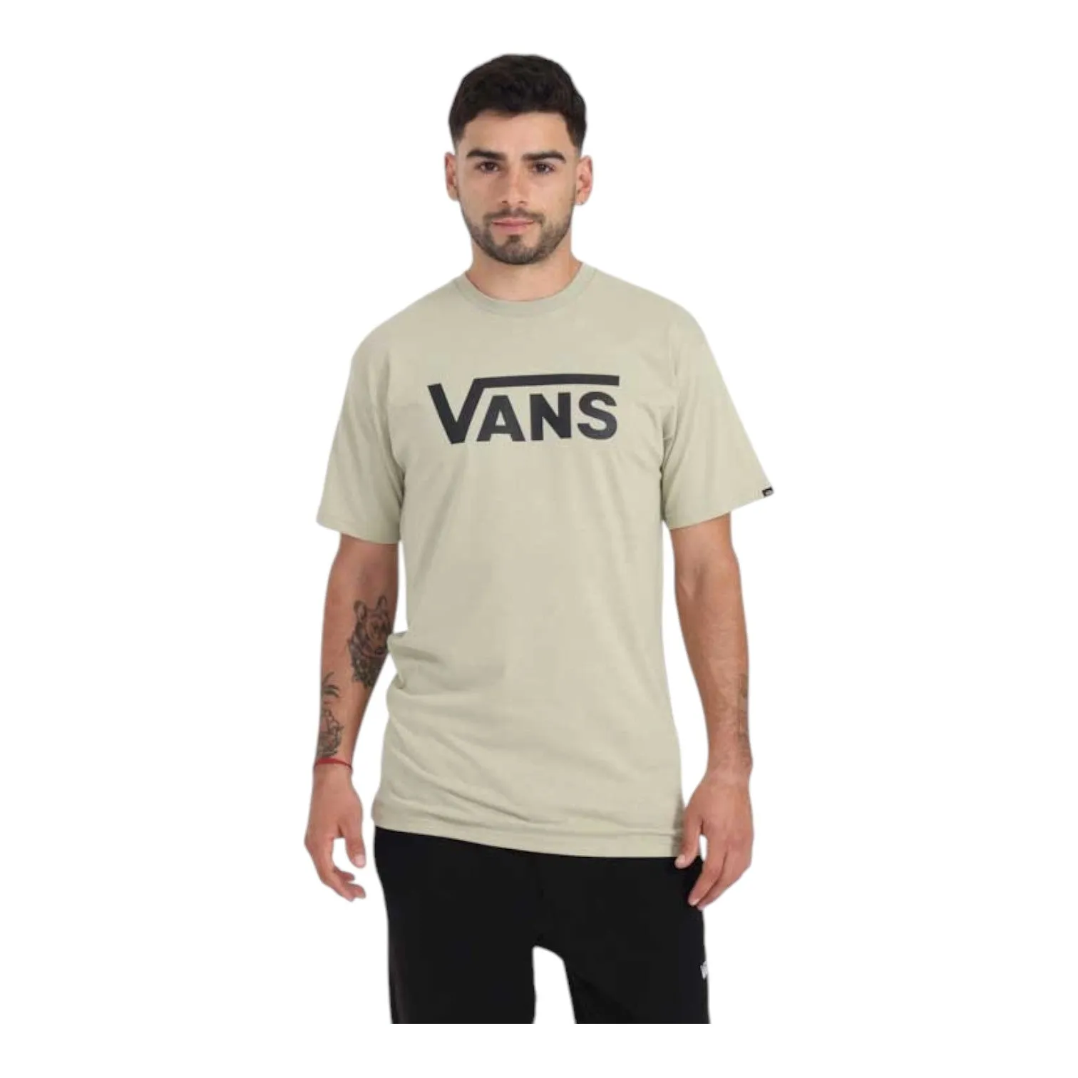 Remera Vans Classic-Logo Beige