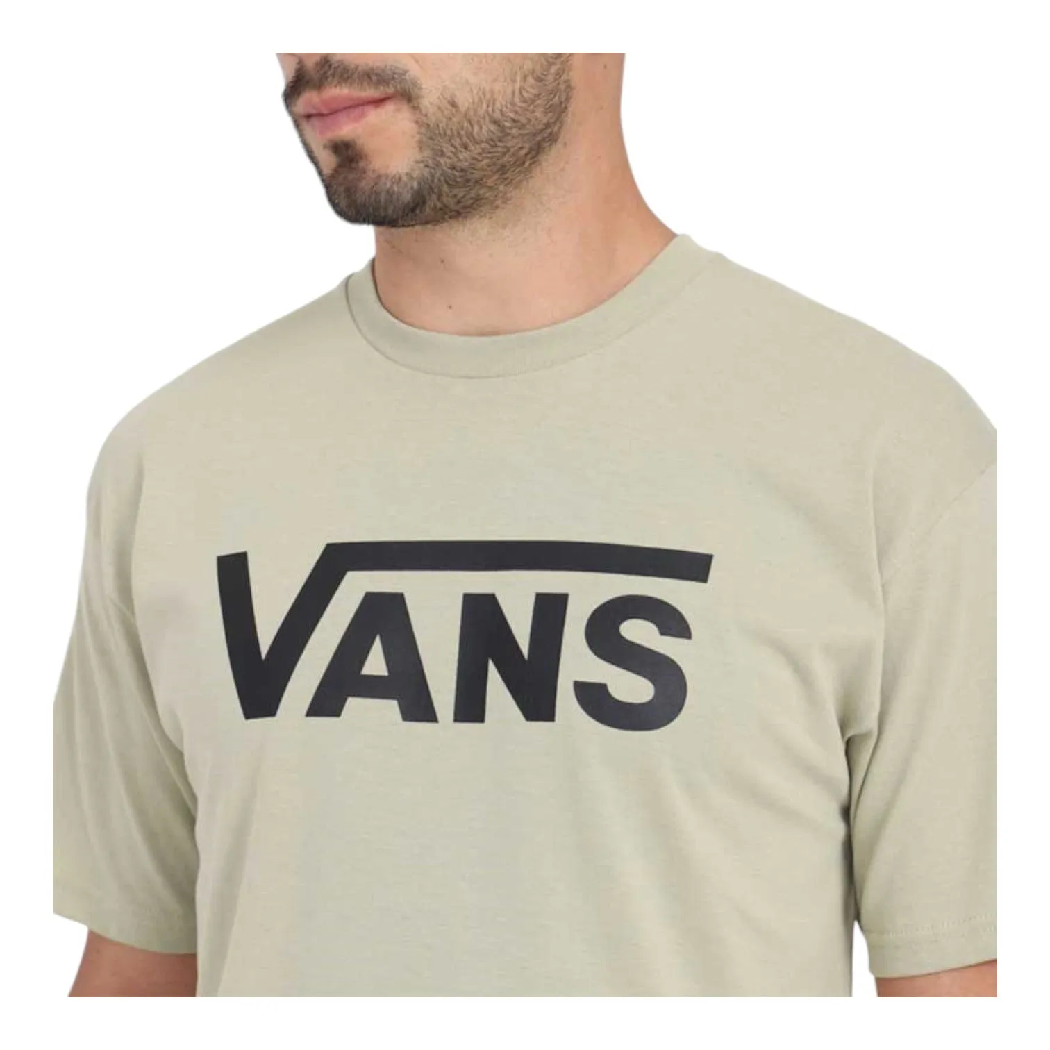 Remera Vans Classic-Logo Beige