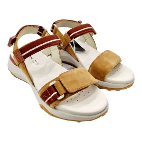 SANDALIA D SORAPIS MUJER GEOX CAMEL