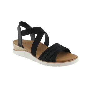 Sandalias Skechers Arch Fit Negro