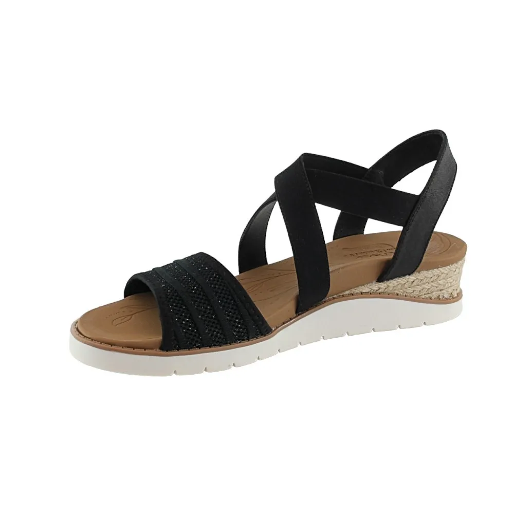 Sandalias Skechers Arch Fit Negro