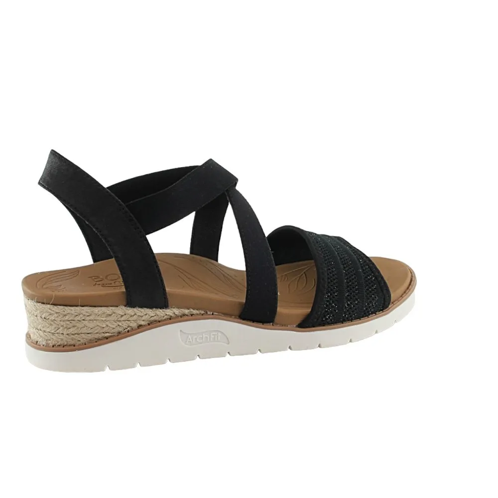 Sandalias Skechers Arch Fit Negro