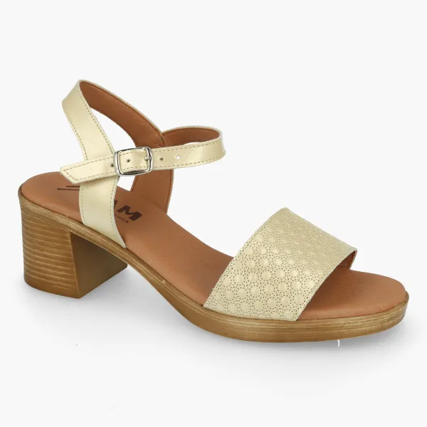 SANDALIAS TACON CUADRADO MUJER MOD. MORATO