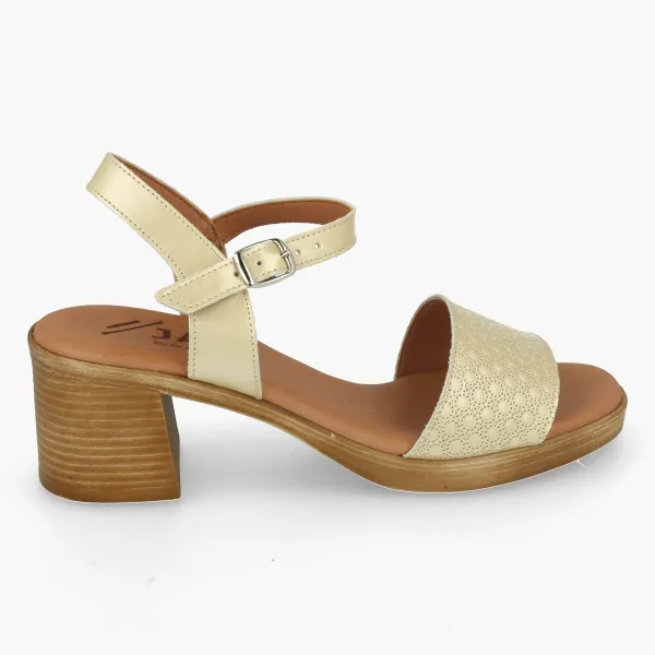 SANDALIAS TACON CUADRADO MUJER MOD. MORATO