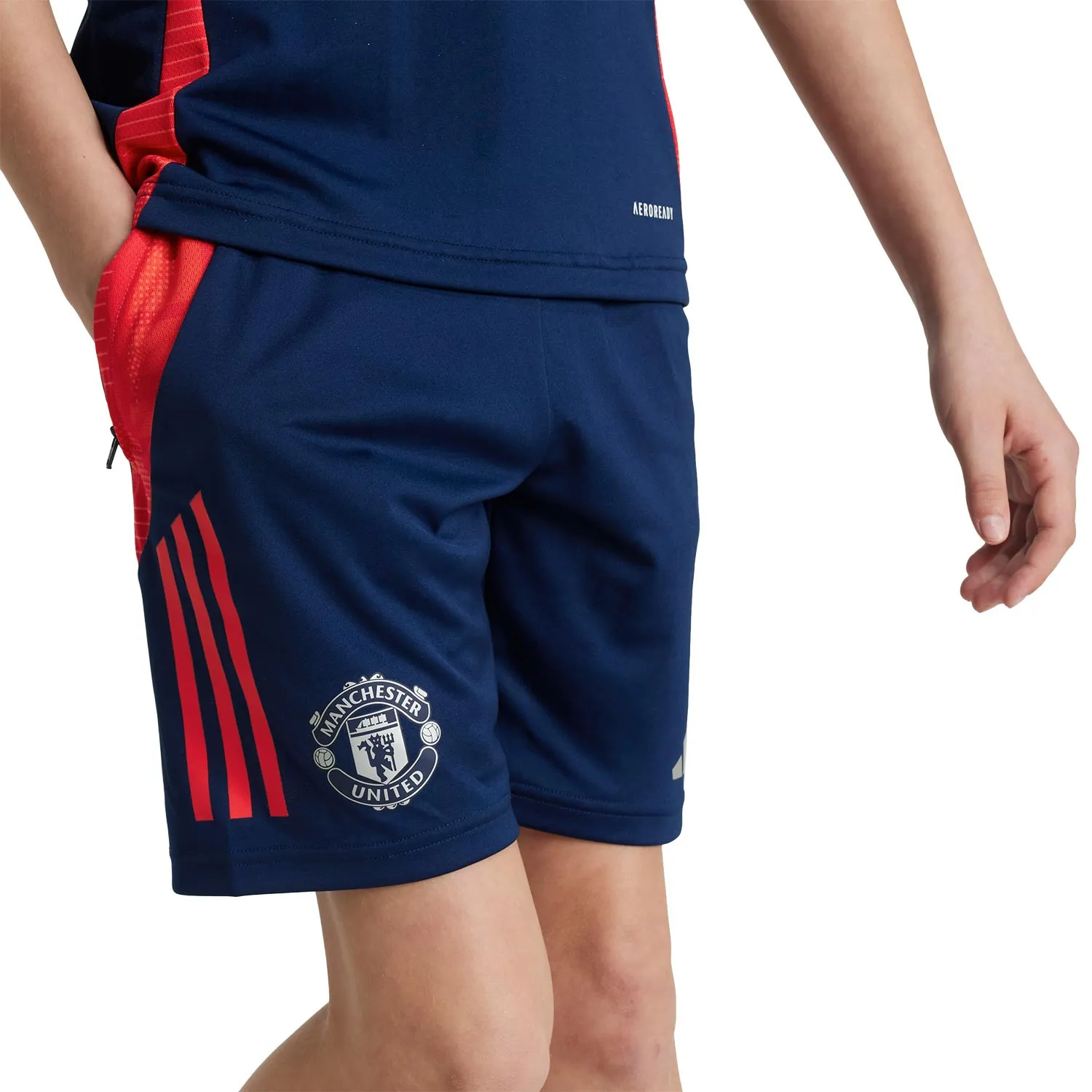 Short adidas Manchester United niño entrenamiento