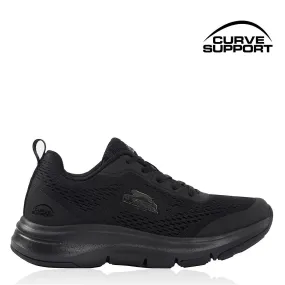 Slazenger Curve Support E Mesh Trainers Ladies