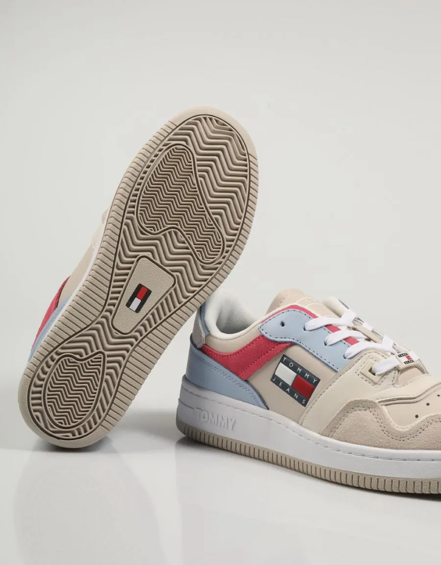  sneakers TOMMY HILFIGER Tommy en Beige 81422