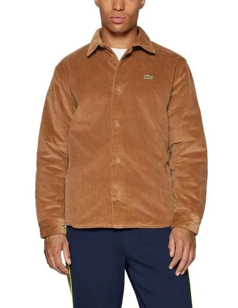 Sobrecamisa forrada Lacoste de pana para hombre