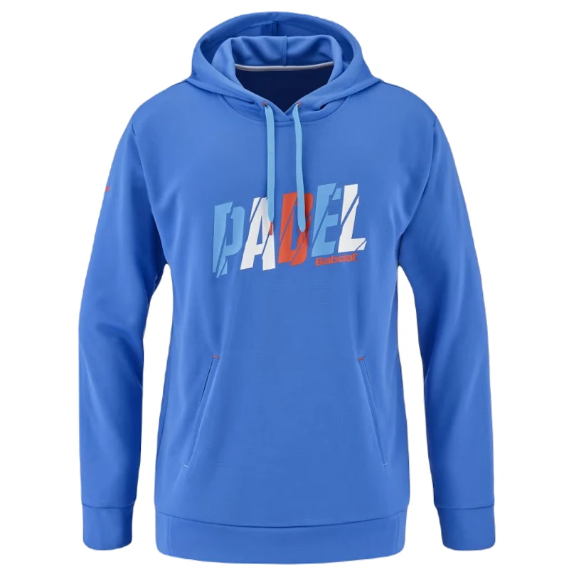 Sudadera Babolat Padel Hood Sweat Men Azul