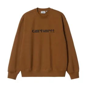 Sudadera Carhartt WIP: Carhartt Sweat (Deep H Brown Black)