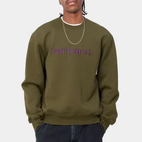 Sudadera Carhartt WIP: Carhartt Sweat (Highland Cassis)