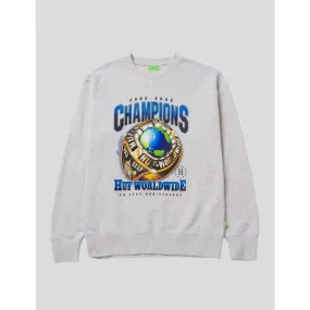 SUDADERA  CHAMPIONS CREW ATHLETIC HEATHER GREY