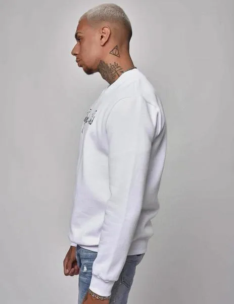 Sudadera Crew Project X Paris 1920009 LOGO - Blanco