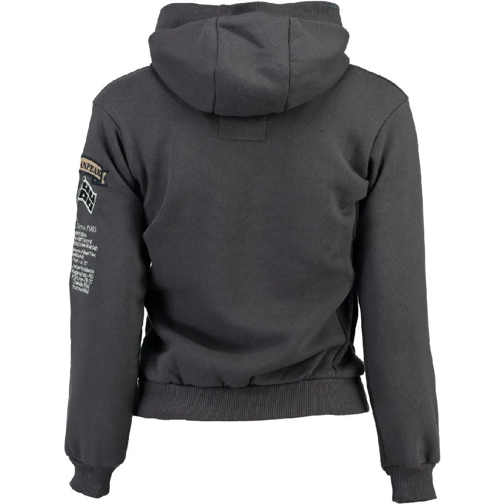 SUDADERA DE HOMBRE GALAPAGOS GRIS OSCURO