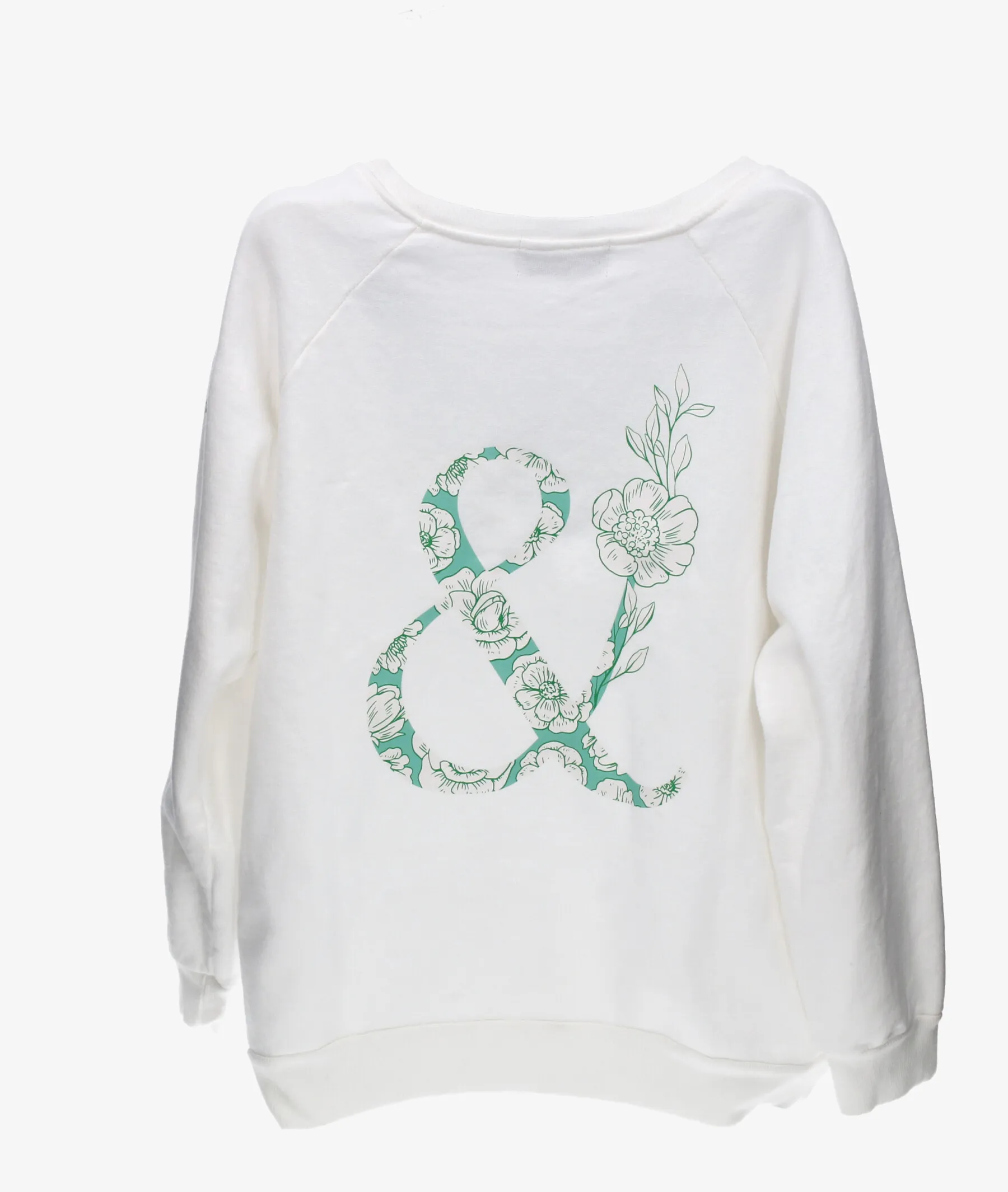 Sudadera de señora bloom&you B&Y SWEATSHIRT en blanco   