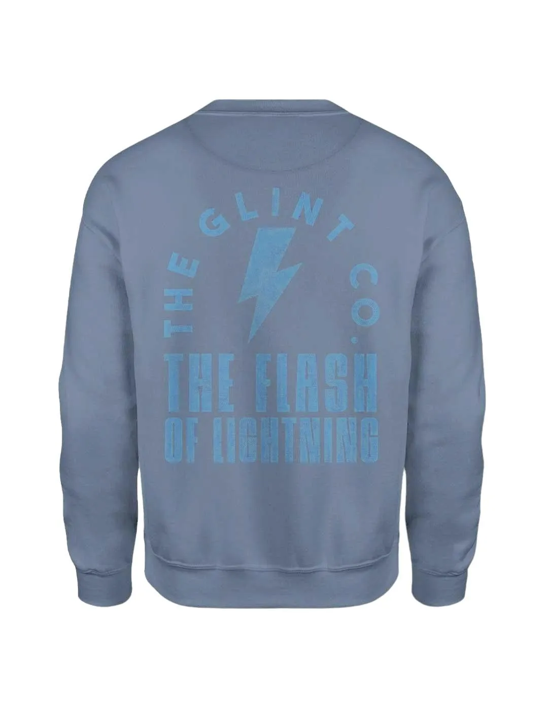 Sudadera Glint Flash Crew azul