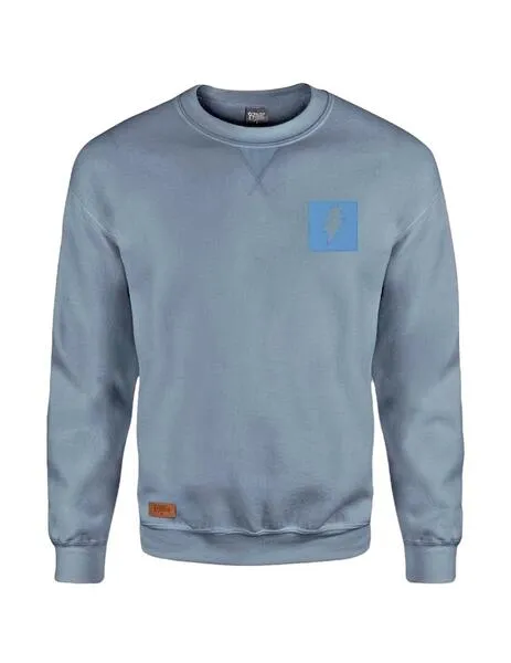 Sudadera Glint Flash Crew azul