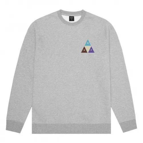 Sudadera HUF Prism Trail Crewneck Gris