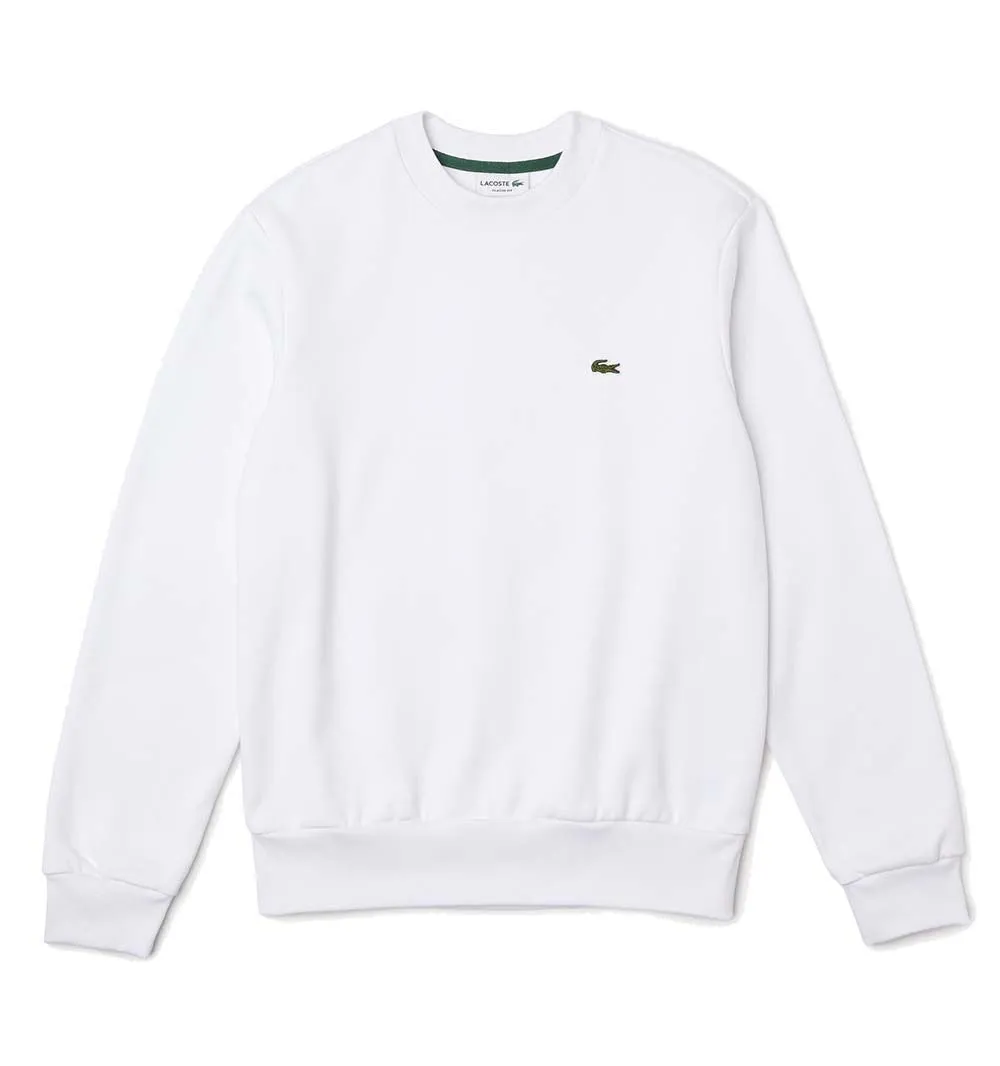 Sudadera Lacoste en algodón ecológico cepillado